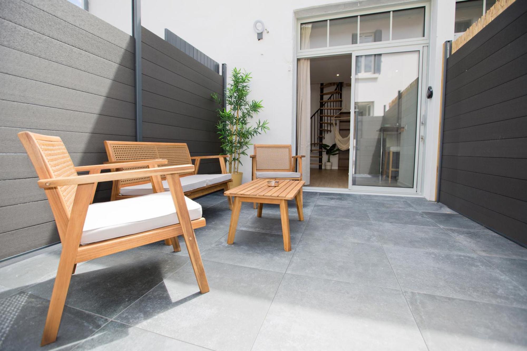 Montsejour - T2 Climatise Avec Filet Et Fauteuil Suspendu Appartement Tarbes Buitenkant foto
