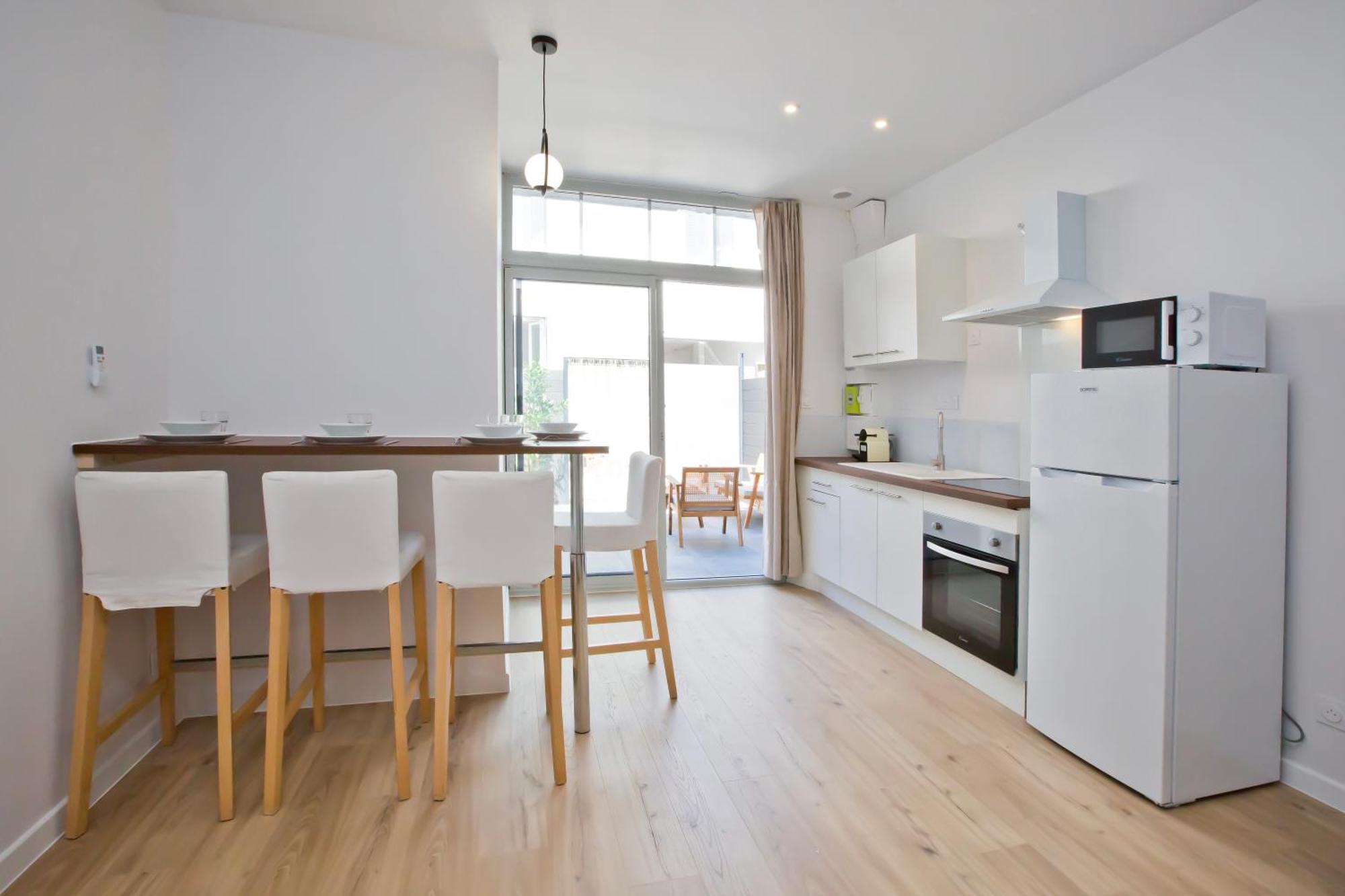 Montsejour - T2 Climatise Avec Filet Et Fauteuil Suspendu Appartement Tarbes Buitenkant foto